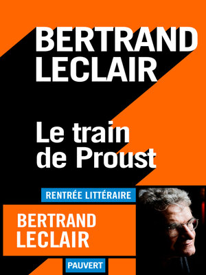 cover image of Le train de Proust